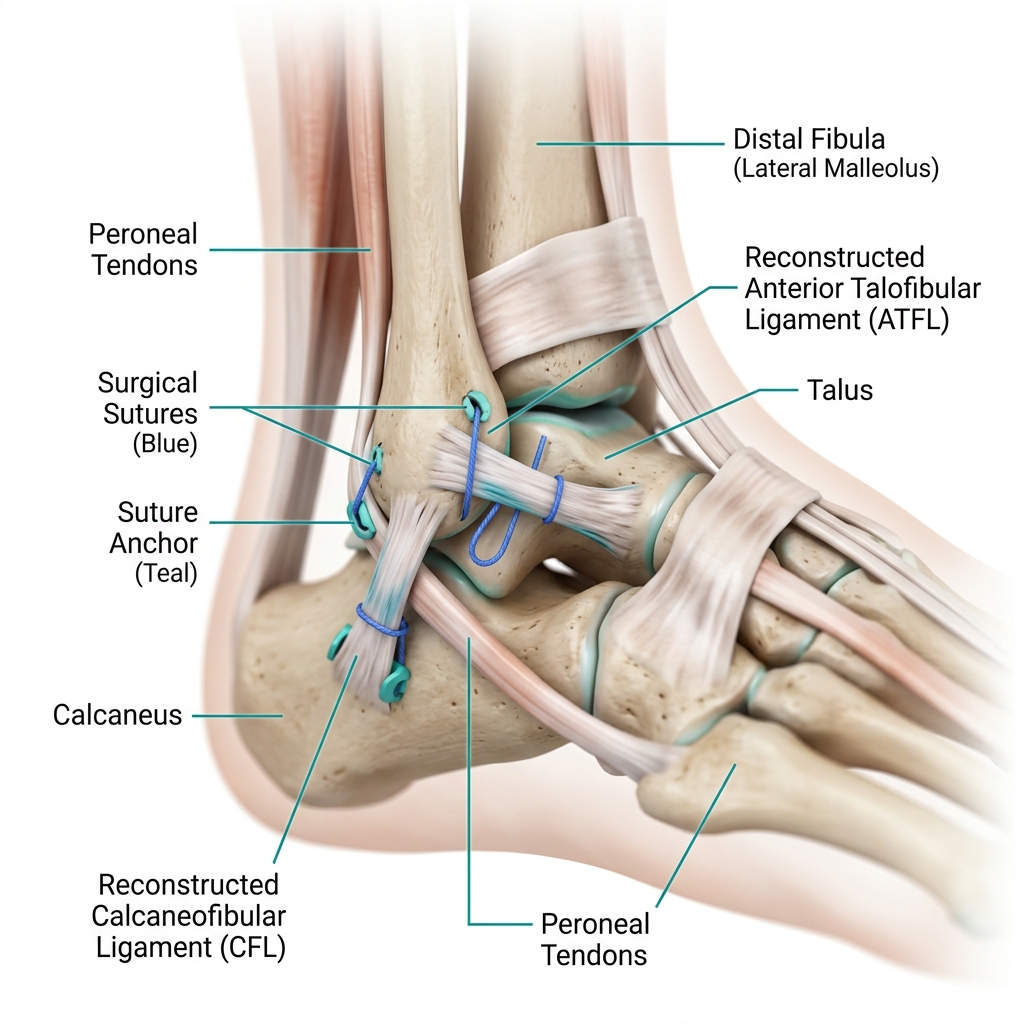 Ankle Ligament Reconstruction