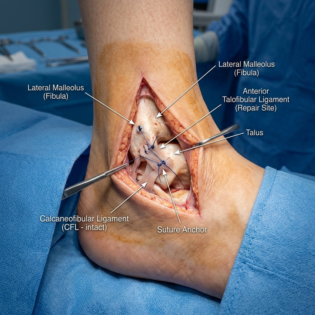 Ankle Sprain (ATFL Repair)