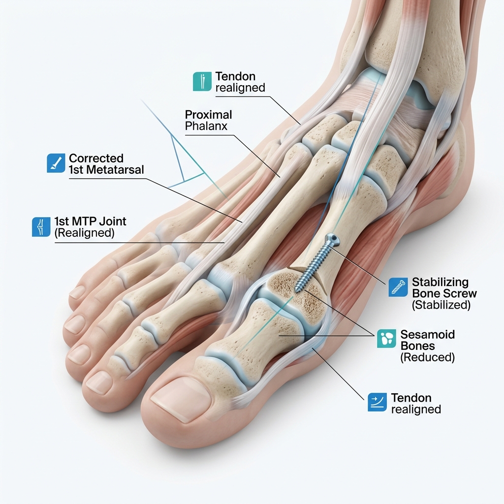 Hallux Valgus (Bunion) Correction