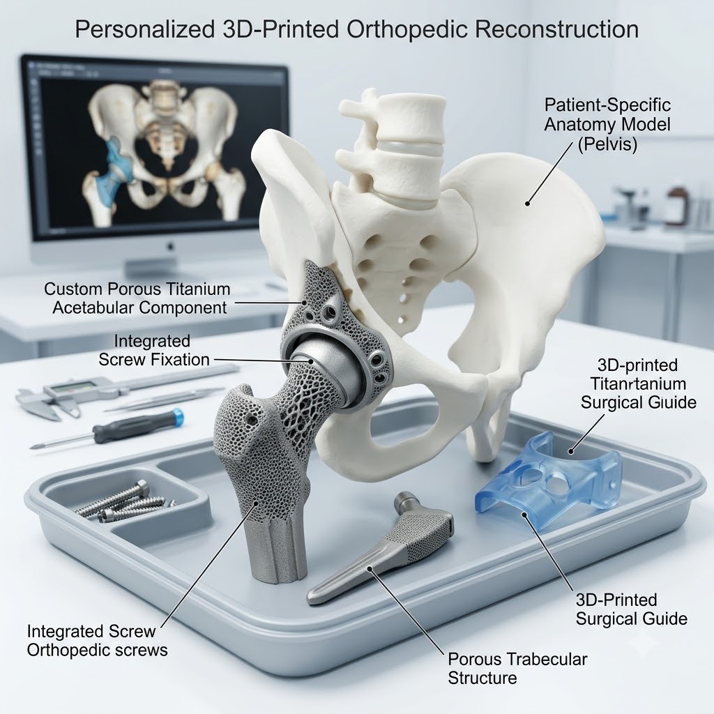 Custom 3D-Printed Implants