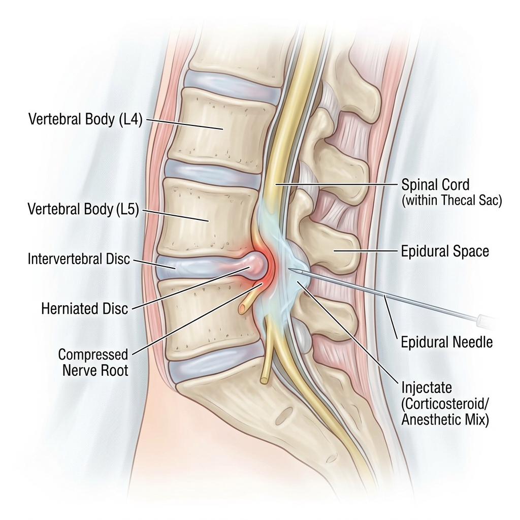 Epidural block for Disc Herniation