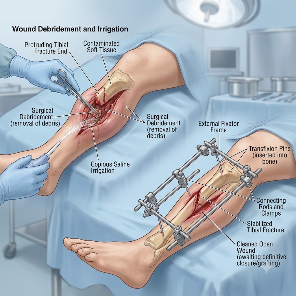 Open (Compound) Fracture Treatment